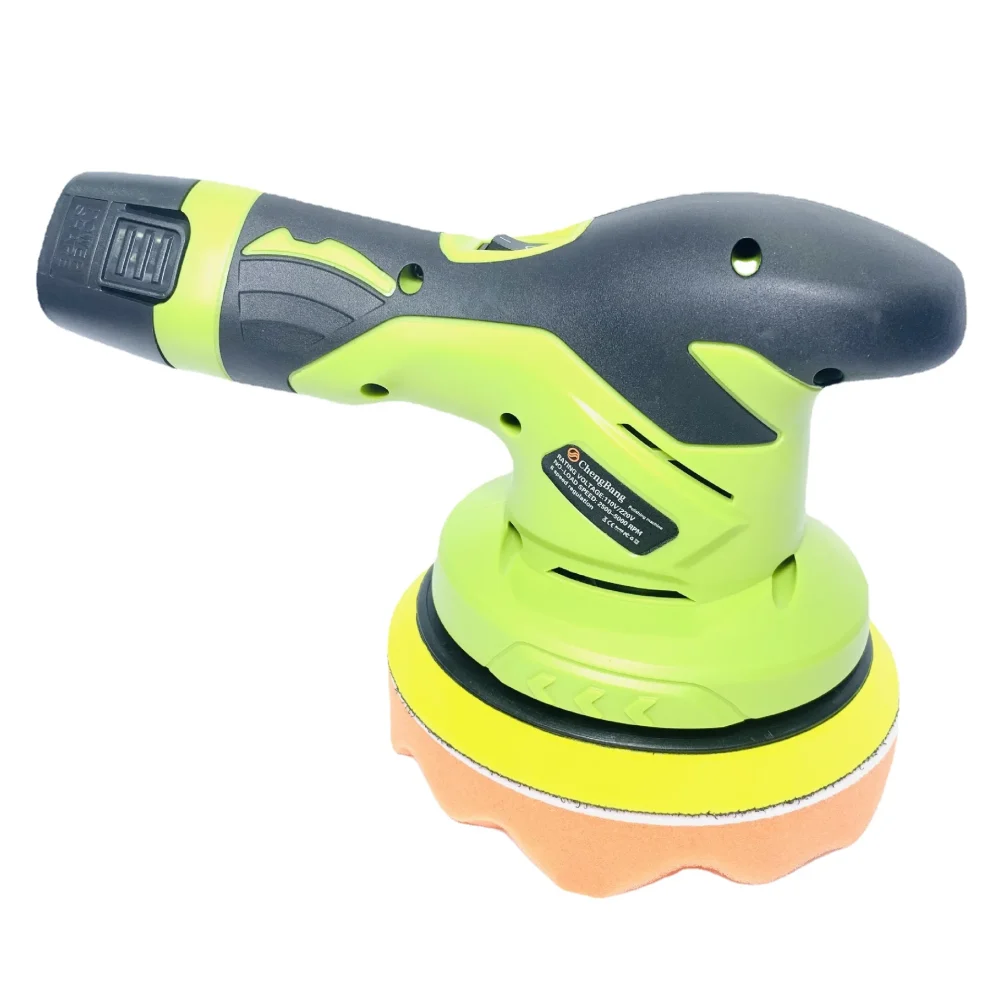 12V Cordless Mini Polisher Auto Repair DIY Grade Eccentric Polishing Machine for Car Beauty Power Source Battery - Image 4