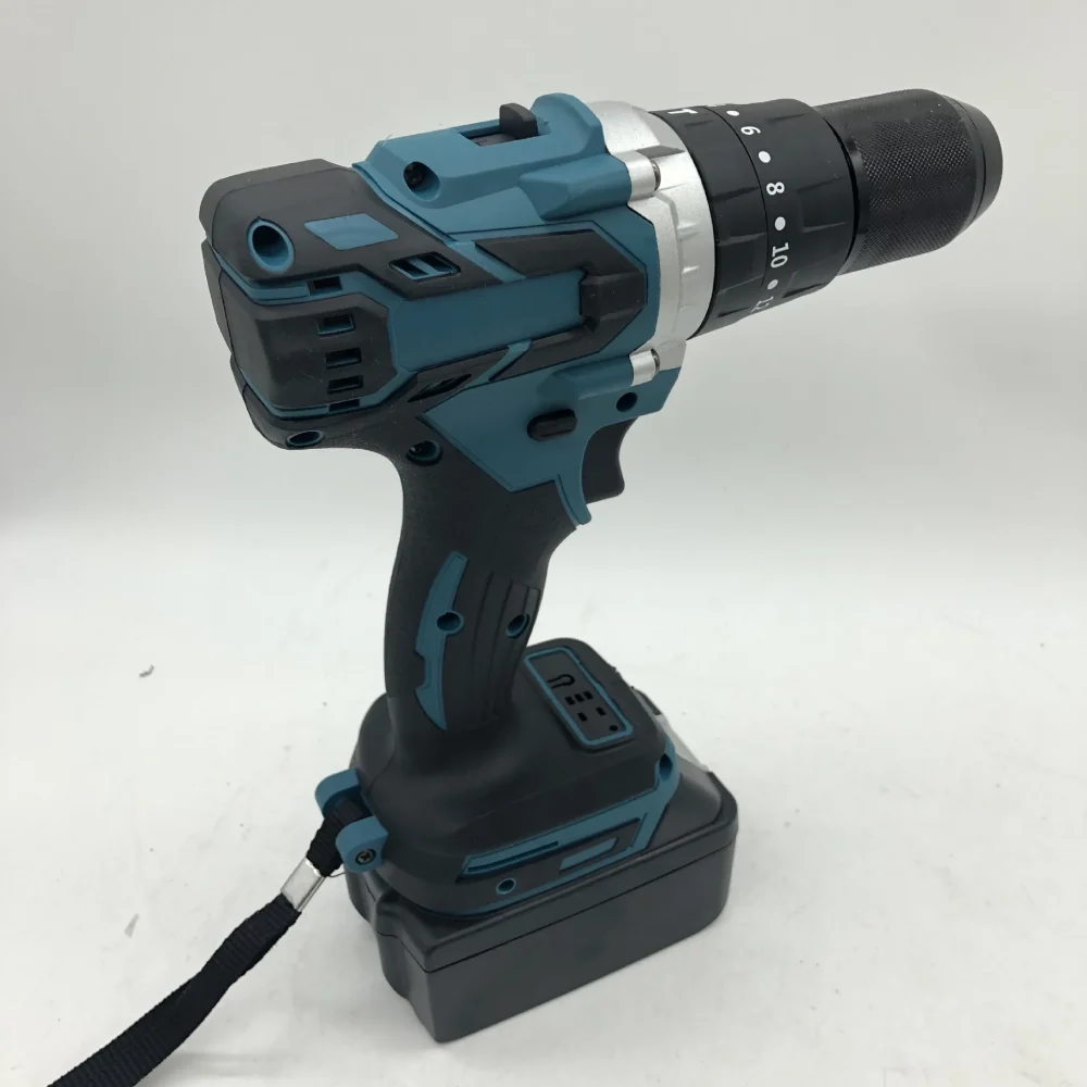 18V Battery 3-in-1 Brushless Electric Hammer Drill & Screwdriver Set 13mm 20+3 Torque Impact Drill - Image 3
