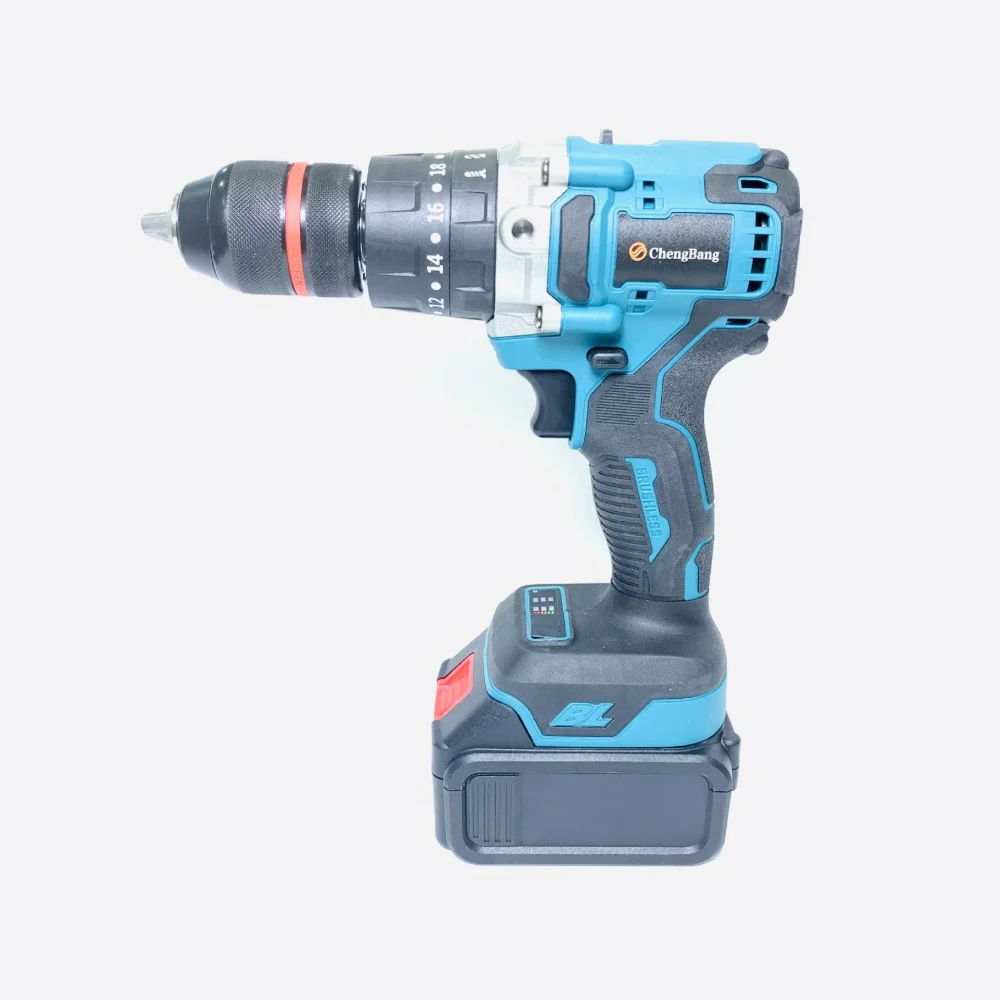 Battery Brushless  13mm Cordless Drill Lithium Electric Impact Drill MTG02 with Accessories and Drill Bit - Image 5