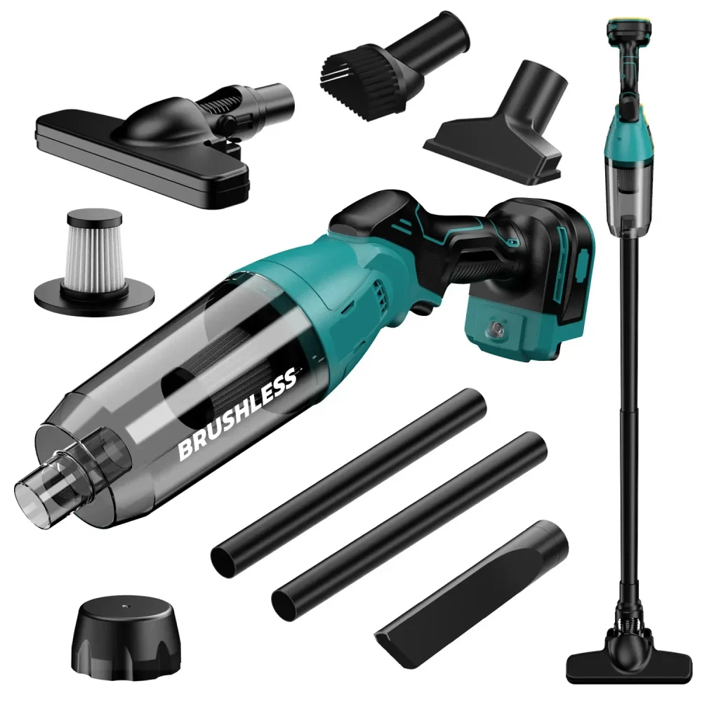 20v Cordless Style Convenient Wireless Handheld Brushless Vacuum Cleaner Portable Household and Car Tools - Image 5