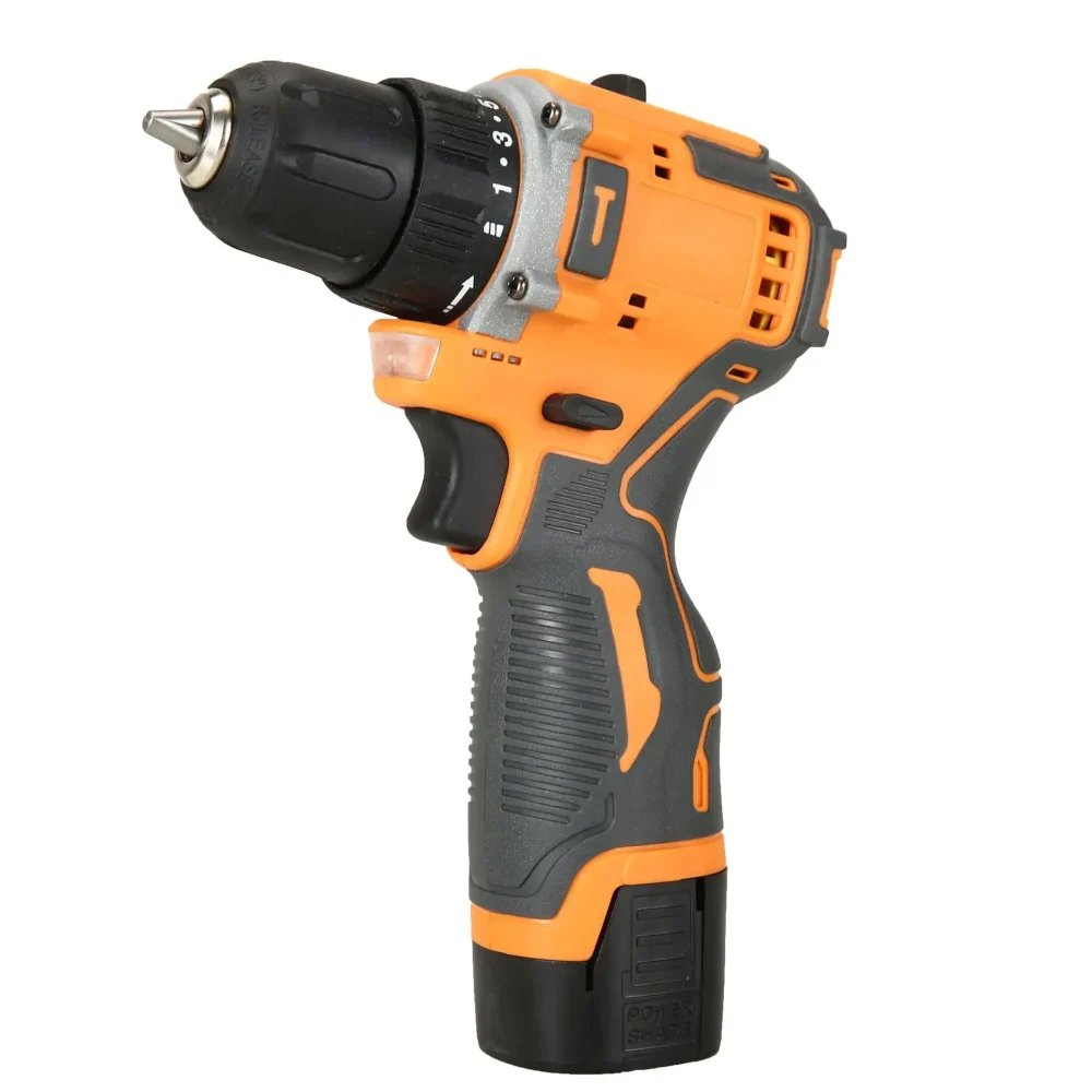 18V Two-Speed Brushless Electric Drill Two-Speed Charging Lithium Cordless Impact Electric Screwdriver Power Tool Battery Source - Image 5