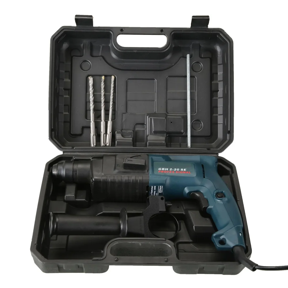 3in1 High Power Industrial Grade Impact Drill Light Electric Hammer & Pick Concrete Electric Kettle Power Tool for Demolition - Image 3