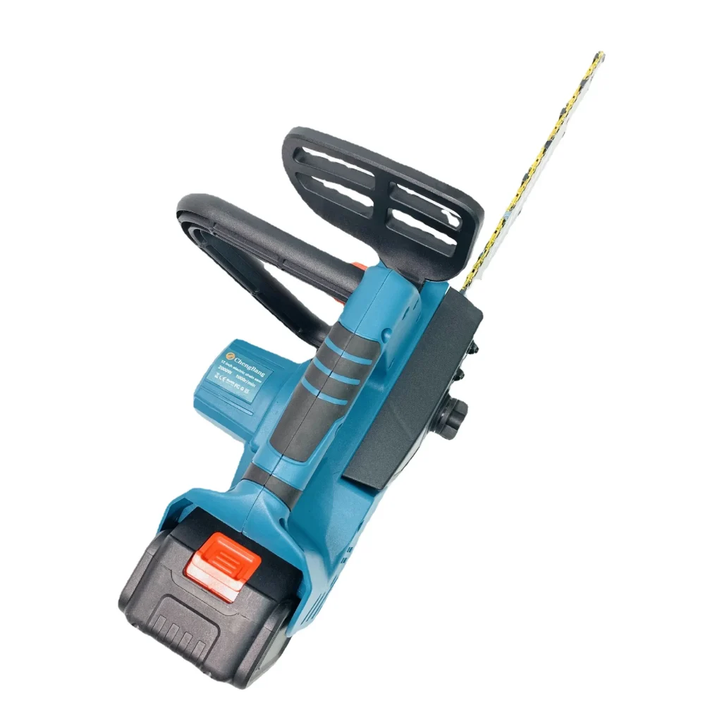 12-Inch Brushless Electric Chainsaw Rechargeable Cordless Outdoor DIY Grade Wood Saw Tool - Image 5