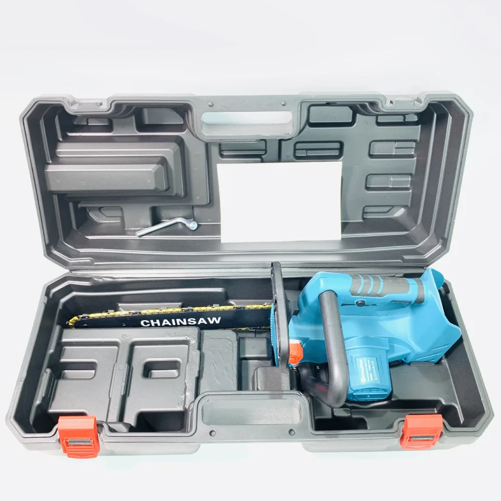 12-Inch Brushless Electric Chainsaw Rechargeable Cordless Outdoor DIY Grade Wood Saw Tool - Image 3
