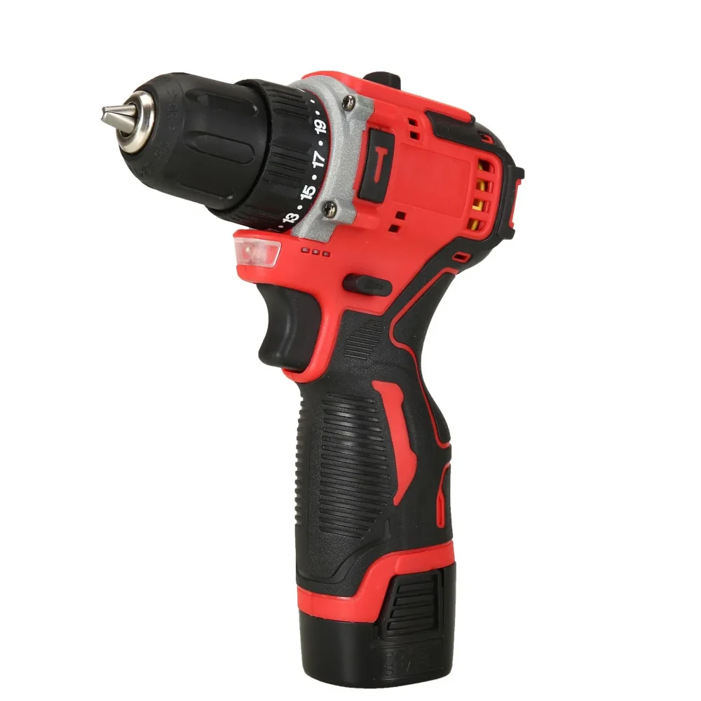 18V Two-Speed Brushless Electric Drill Two-Speed Charging Lithium Cordless Impact Electric Screwdriver Power Tool Battery Source - Image 3