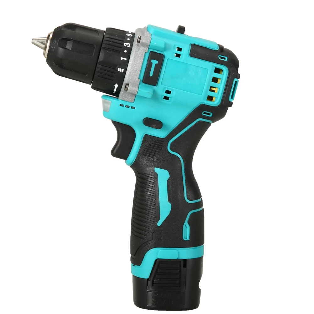 18V Two-Speed Brushless Electric Drill Two-Speed Charging Lithium Cordless Impact Electric Screwdriver Power Tool Battery Source - Image 2
