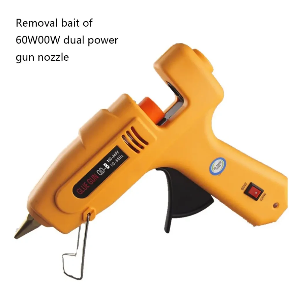 Mini 60W 100W Electric Heat Temperature Tool Industrial Household Glue Stick Guns for DIY Hair Accessories Hot-Melt Glue Guns - Image 6
