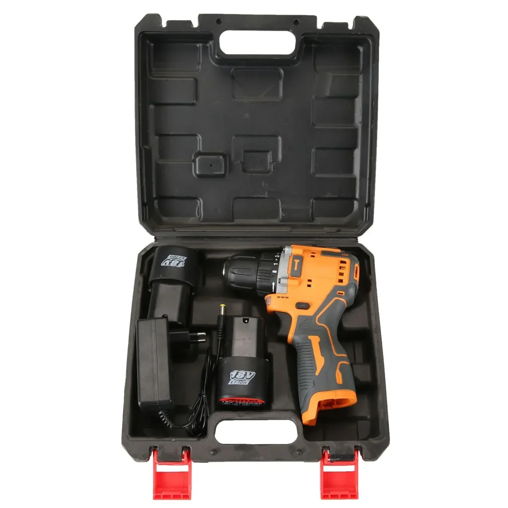18V Two-Speed Brushless Electric Drill Two-Speed Charging Lithium Cordless Impact Electric Screwdriver Power Tool Battery Source - Image 6