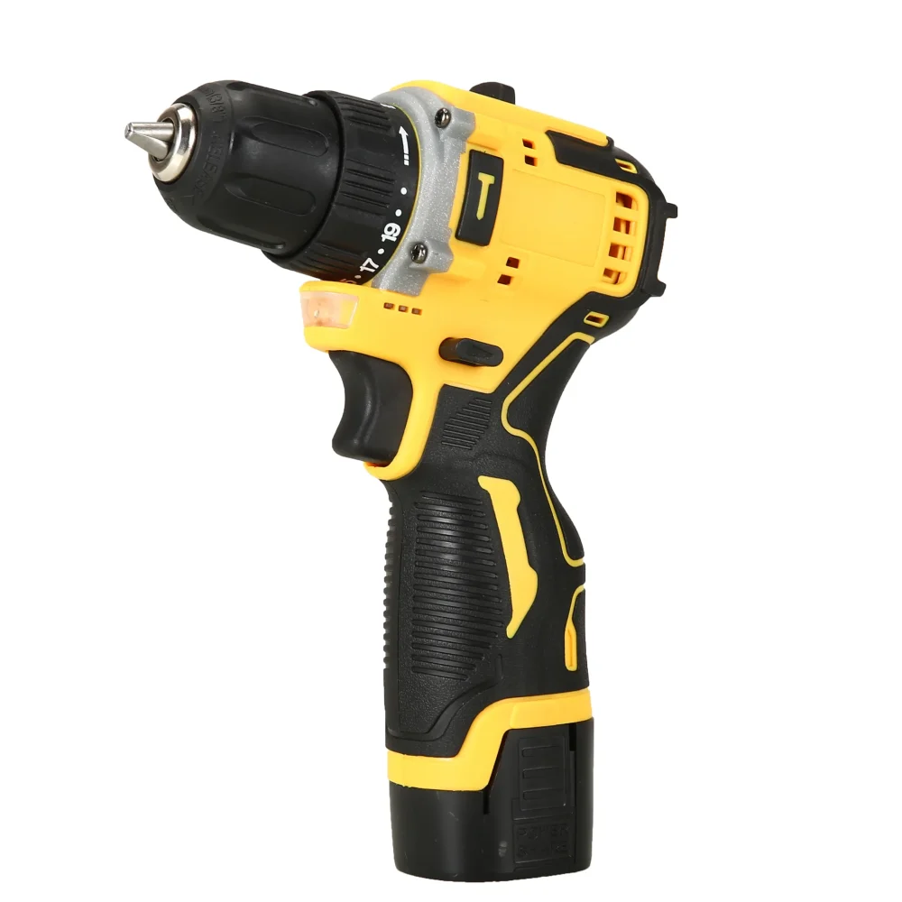 18V Two-Speed Brushless Electric Drill Two-Speed Charging Lithium Cordless Impact Electric Screwdriver Power Tool Battery Source - Image 4