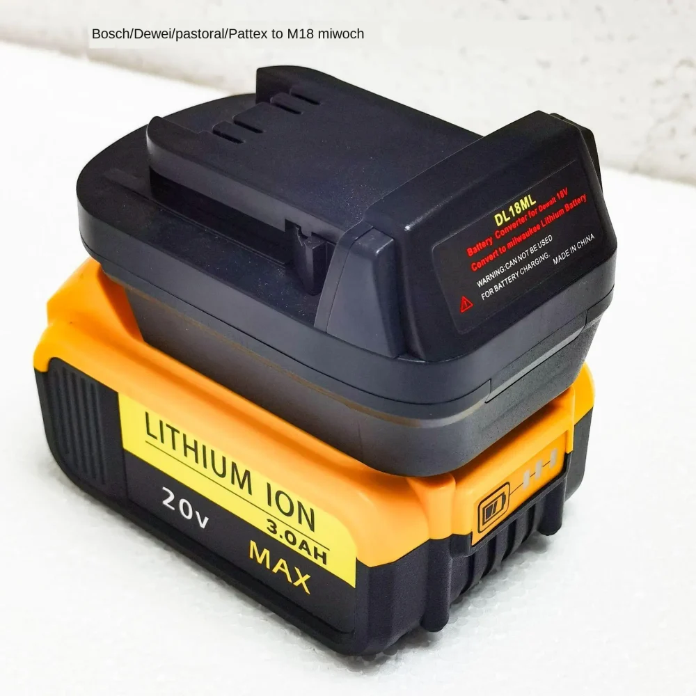 Mil for M18 Power Tool Adapter for LBS18ML/MT18ML/DL18ML 18V~20V Lithium Battery Diversion Header - Image 2