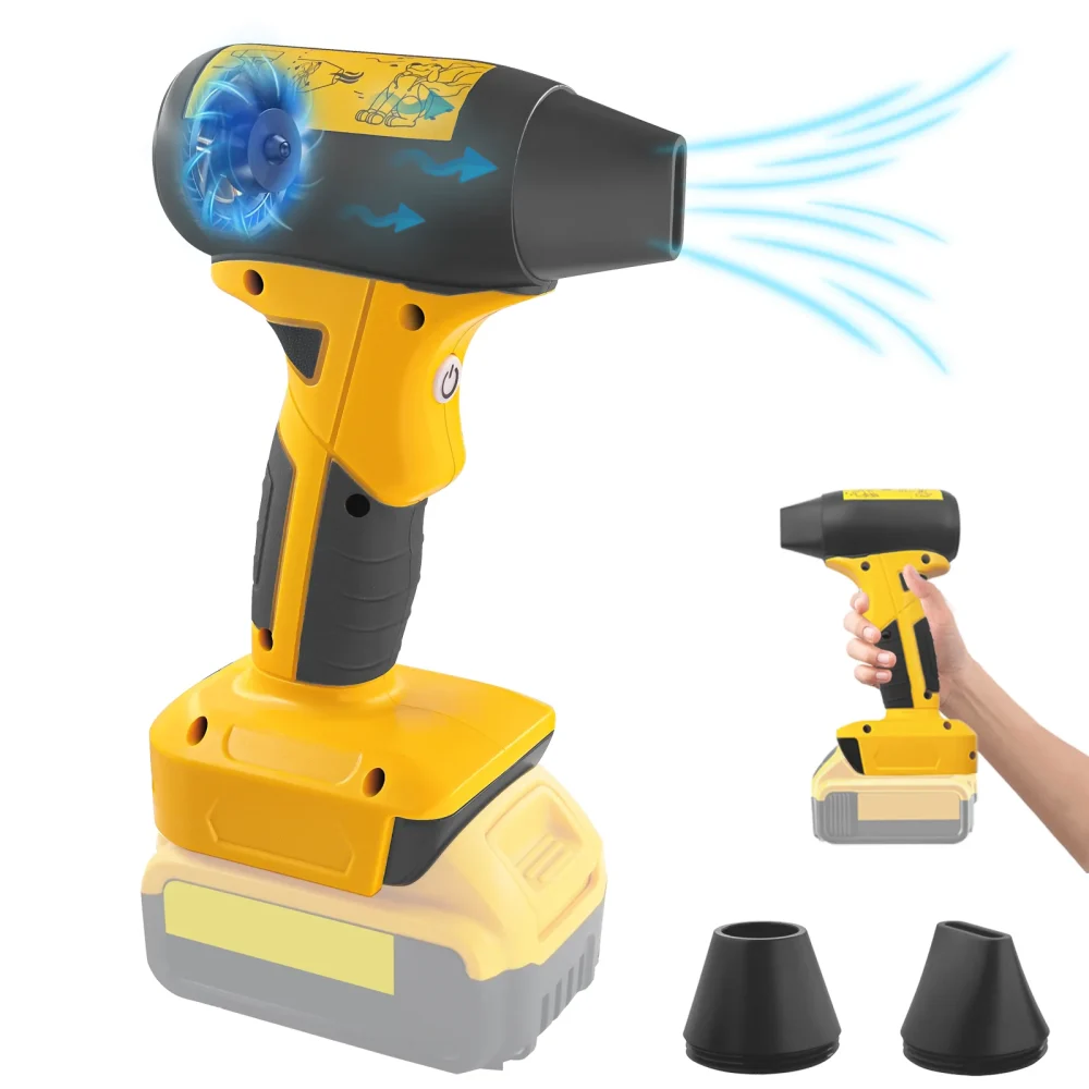20v mak  Interface Mini Cordless Hair Blower Professional Salon Blow Dryer Fast Drying Cordless Hair Dryer  Blowing Dust - Image 4